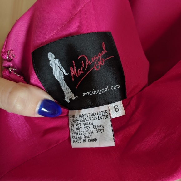 Sold Mac Duggal Size 6 cocktail Dress - Picture 3 of 6